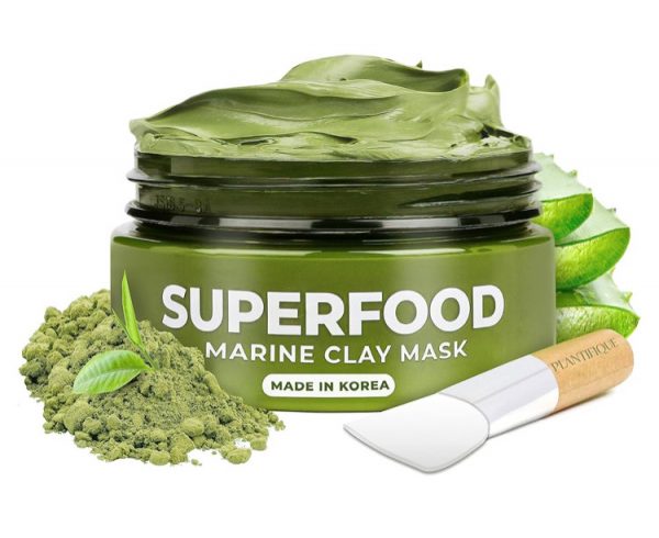 Masque Visage à l'Argile Verte et Aloe Vera PLANTIFIQUE